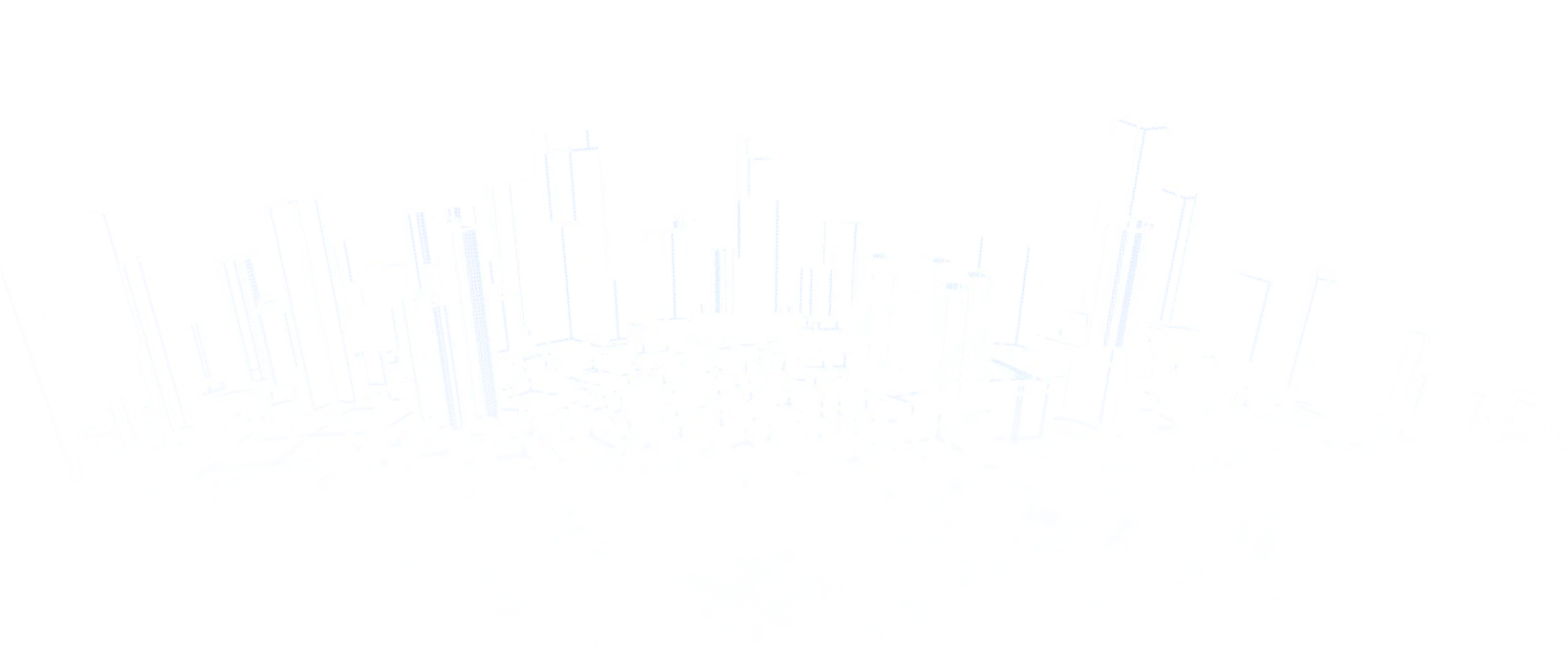 ビル街を背景にした画像